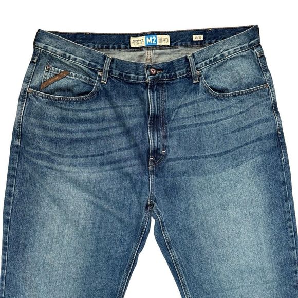 Ariat Legacy M2 Traditional Relaxed Bootcut Jeans Granite Men’s Size 40x34 - Picture 5 of 12